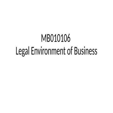 LEB MODULE FOR MBA STUDENTS SYLLABUS DETAILED PPT | PPTX