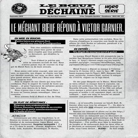 Le boeuf déchainé Hors Série