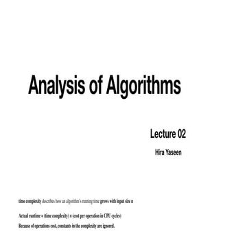 Analysis of Algorithms - Easy way to understand about the algorithms ...