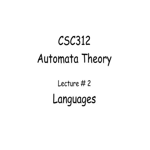 Lec-02 Languages for finite automata  FA