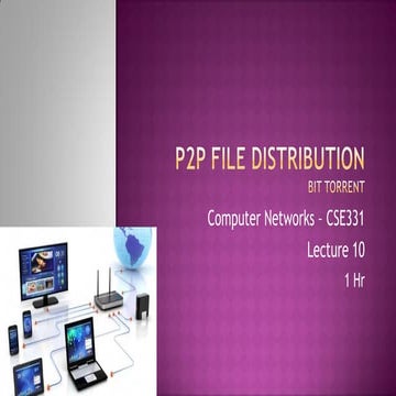 Application Layer- Peer to peer networks .pptx