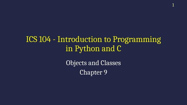 Lec-21-Classes and Object Orientation.pptx