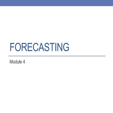 Lec-3 Forecasting.pdf Data science college