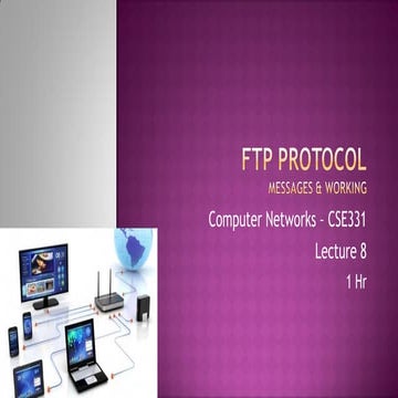 Lec 8(FTP Protocol)