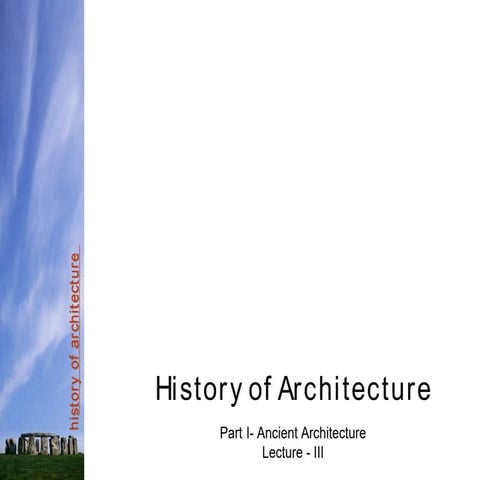 Lec-III_Ancient Egyptian Architecture.pdf