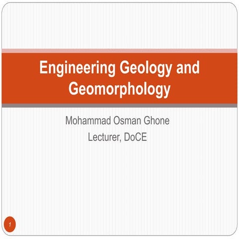 Geological Survey Civil Engineering  3rd PDF