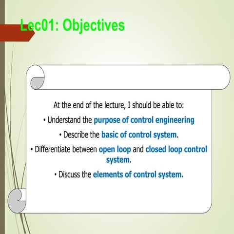 Fundamentals of Control Engineering: Systems, Types, and Elements ...