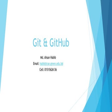 Git and GitHub