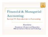 Introduction to Accounting