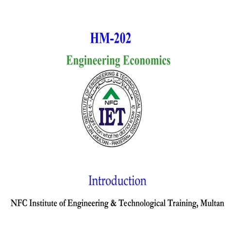 Engineering economy introduction Lec#02.ppt