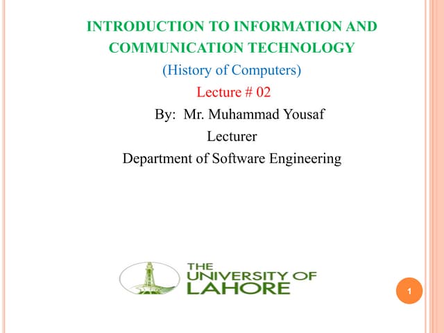 Lec  02 History of computers.ppt