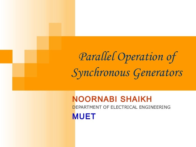 Synchronous generators phd thesis 2011