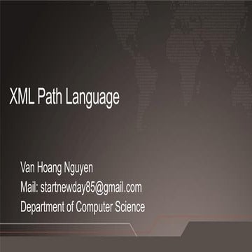 XPath | PPT