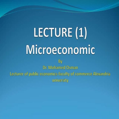 microeconomics