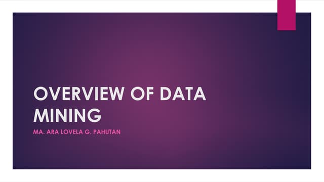 DAtawarehousing and datamining in IT ind