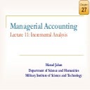 Incremental Analysis