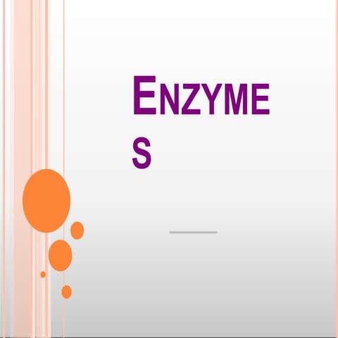 CHEMISTRY OF ENZYMES