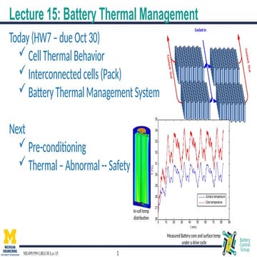 Lithium Battery Thermal Degradation Behavioral Trends