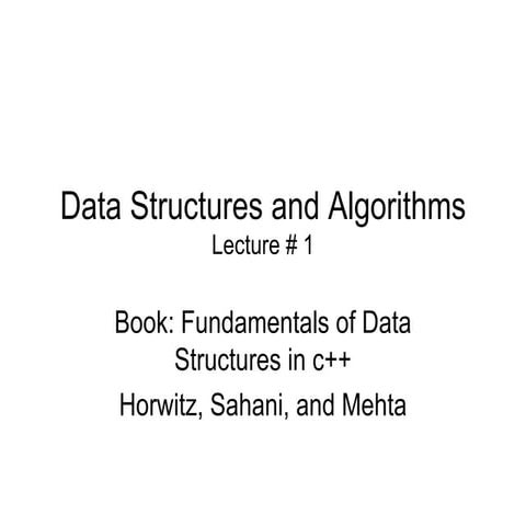 Data Structure | PPT