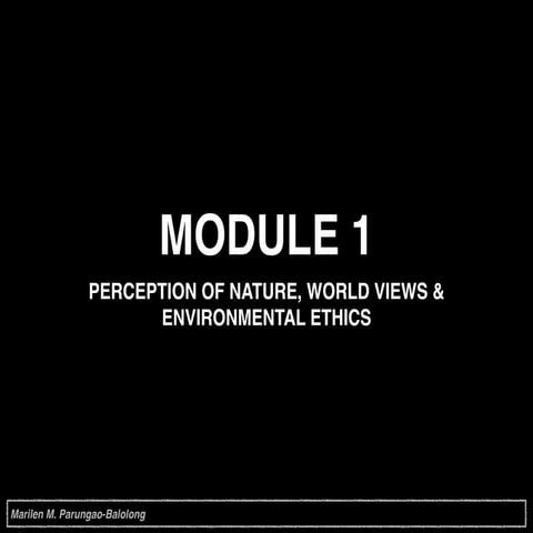 NS5 Lecture 1: Environmental Ethics