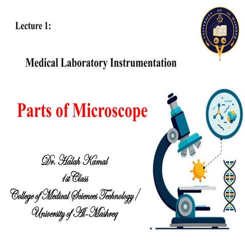 lec 1 Part of Microscop.pdf Microscopy The science of investigating small obj...
