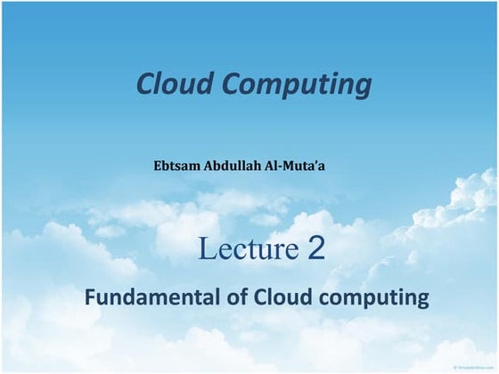 NIST Cloud Computing Reference Architecture | PPT