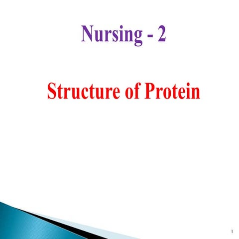 Lec 2  level 3-nu(structure of protein)
