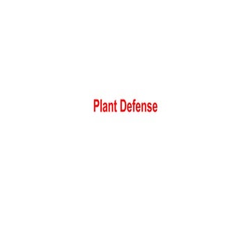 Lec 24 Plant Defense mechanism for safety.pptx