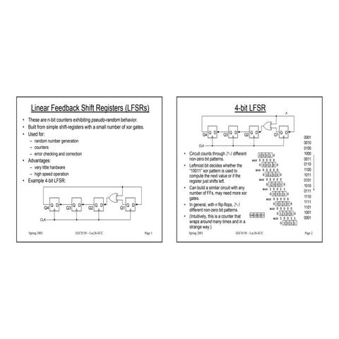 LFSR Lecture
