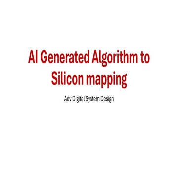 AI Assisted Digital System Design Lecture 2