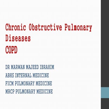 LEC 2 COPD internal medicine , davidson and macleod