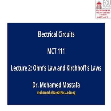 Lec2Electrical circuit so for all of jobs