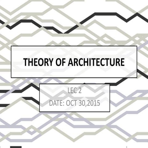 Lec 2 thematic theories