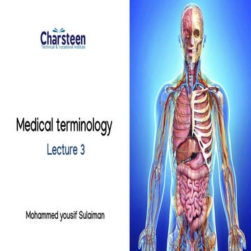 Mastering Medical Terminology: A Step-by-Step Lecture | PDF