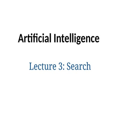 Problem-Solving Techniques in Artificial Intelligence | PPTX