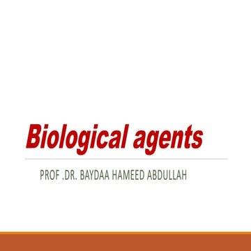 Lec 3 biological agents