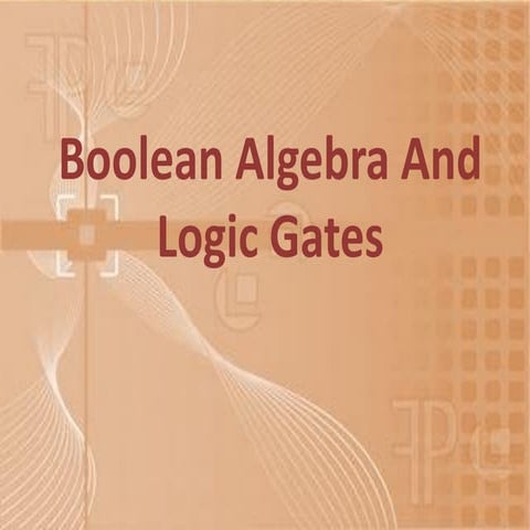 4 logic circuit optimisation | PPT