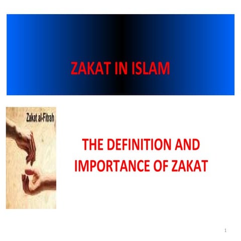 introduction to zakat