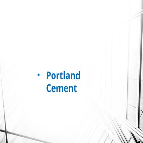 lecture for  Cement production and other properties  .pptx