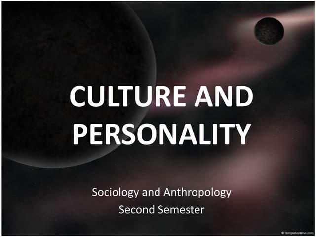 Culture and Identity | PPT