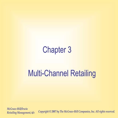 lec 5  Multi-Channel Retailing.ppt retail marketing