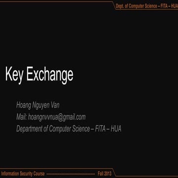 Key Exchange