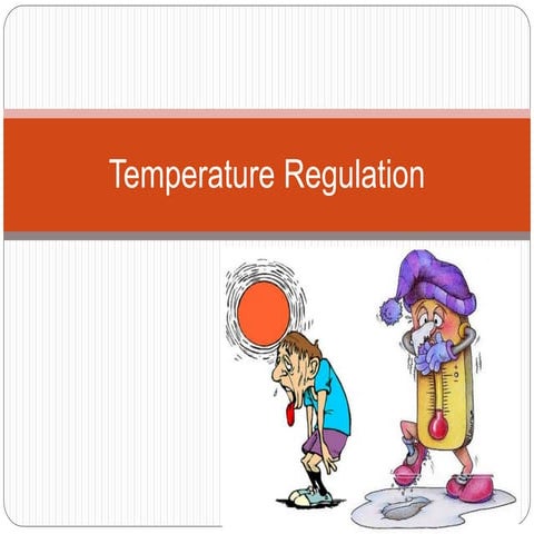Lec 7 tempreture regulation Physiology of Exercise