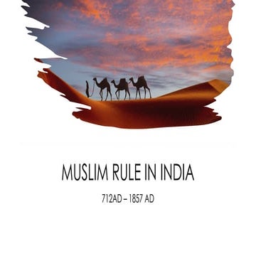 Comprehensive History of Muslim Rule in India: From Arab Conquest to ...
