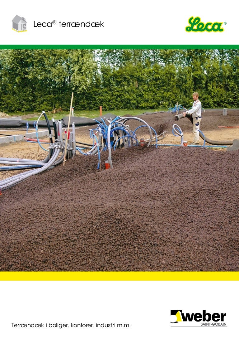 Leca terraendaek letklinker