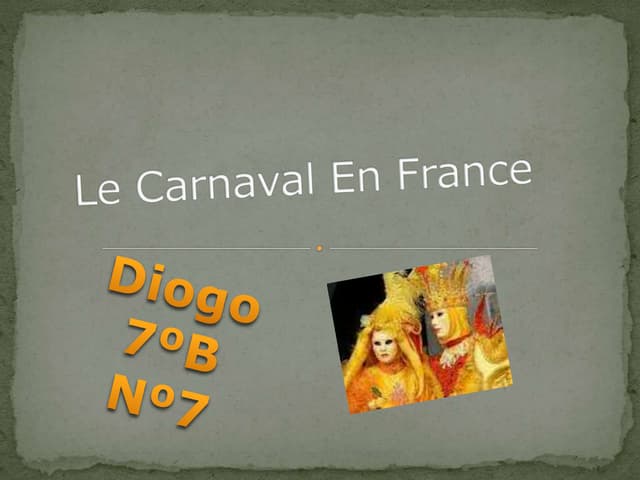 Le Carnaval à Dunkerque - Club de F...