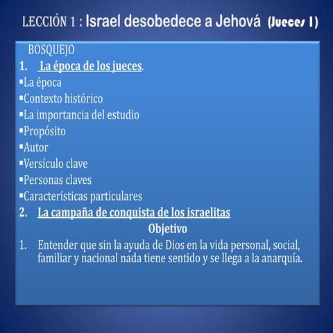 Lección 1 jueces