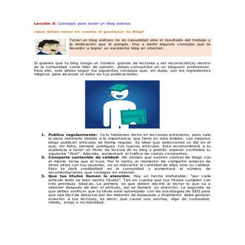 Lección 5