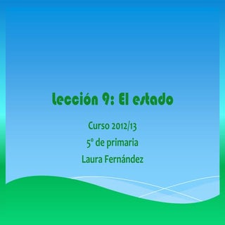 Lección 9 ciudadanía