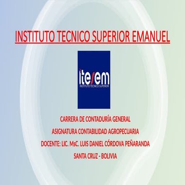 LECCIÓN NRO 01. INTRODUCCIÓN  A LOS COSTOS AGROPECUARIOS.pptx